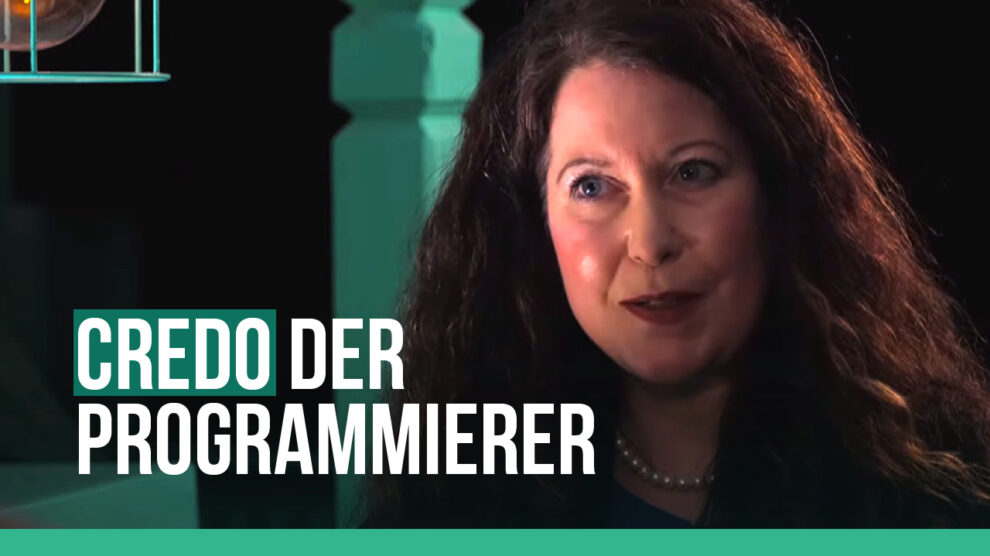 Das Credo der Programmierer Claudia Simone Dorchain