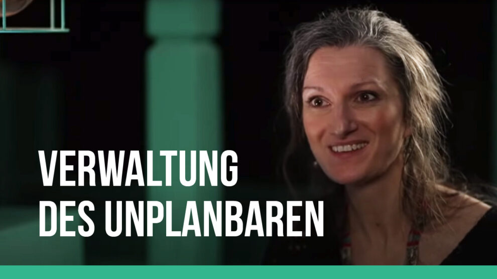 Verwaltung des Unplanbaren Frederike Pfeiffer-de Bruin