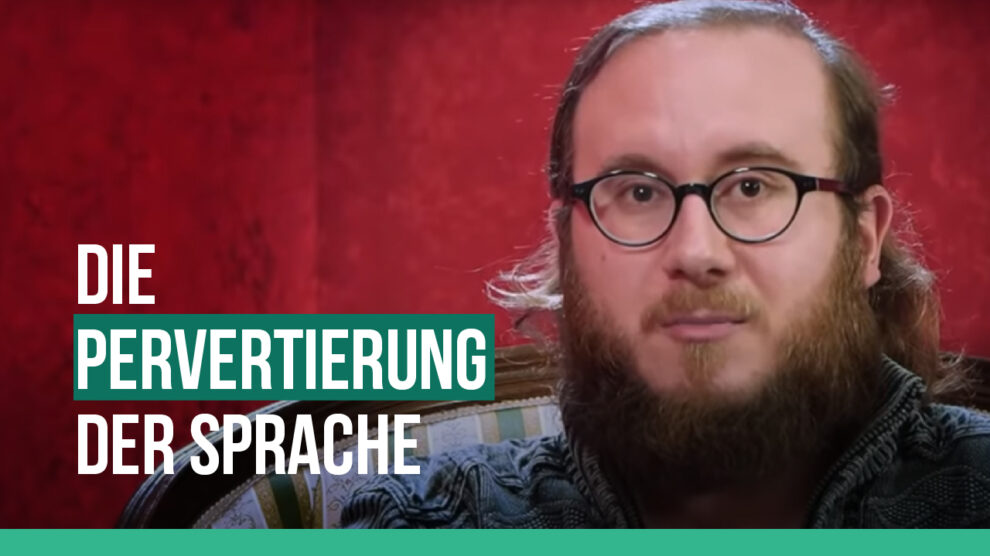Die Pervertierung der Sprache Jan David Zimmermann