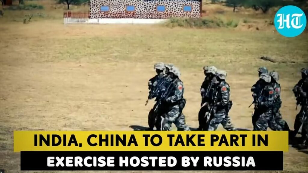 Gemeinsame Manöver von Russland, China und Indien