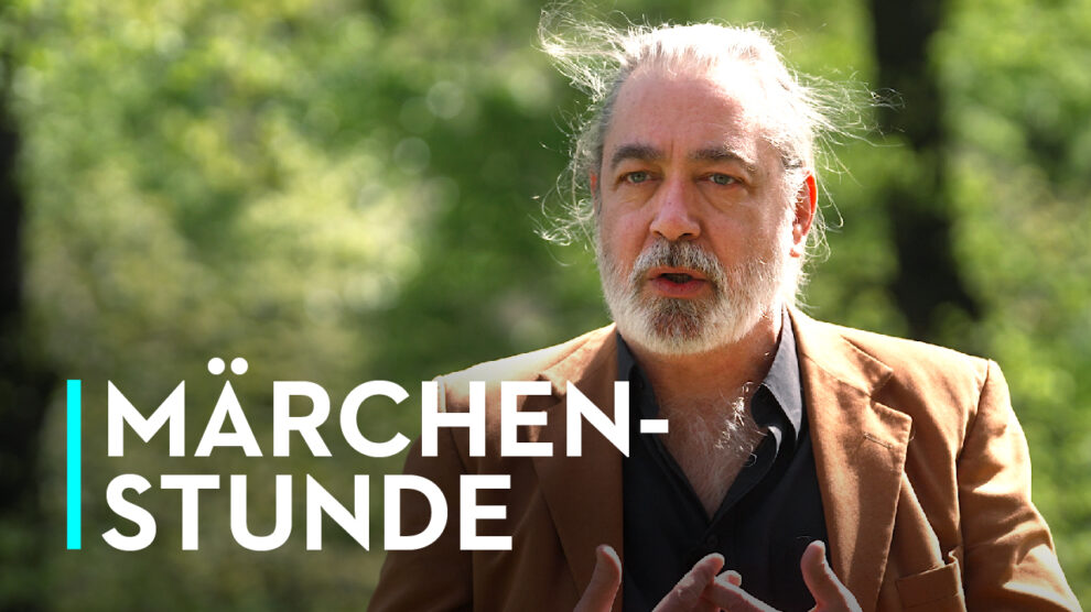 Märchenstunde C. J. Hopkins, Commentary