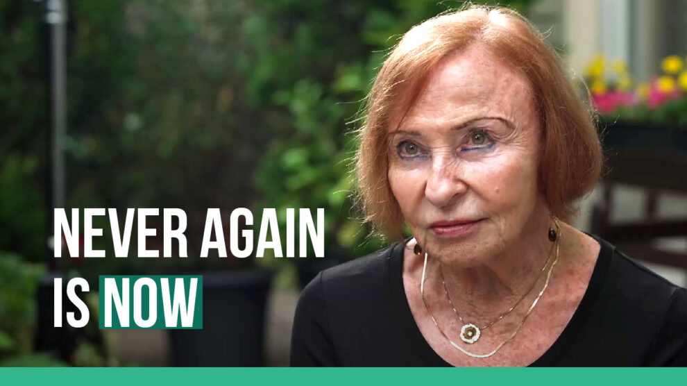 Never Again is Now Vera Sharav