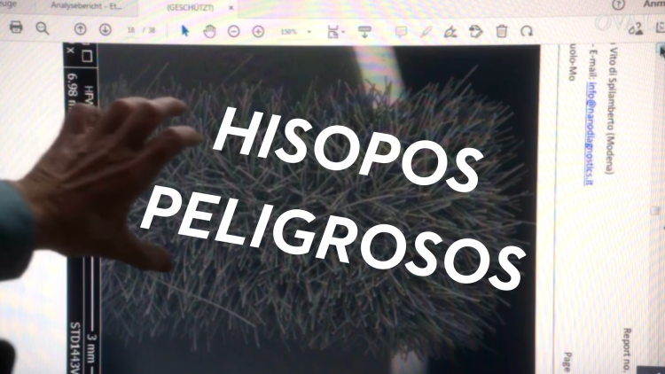 Werner Bergholz, Hisopos, Pruebas Covid, Toxicidad