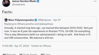 James Meek, der Journalist, der zu viel über den Krieg in der Ukraine wusste