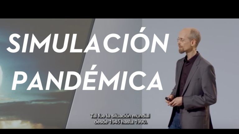 Paul Schreyer, conferencia, simulación pandémica