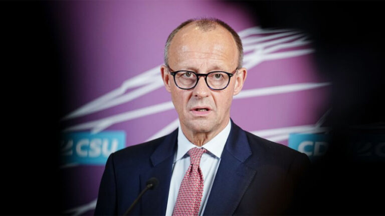 Friedrich Merz - CDU, Foto: Kay Nietfeld / dpa