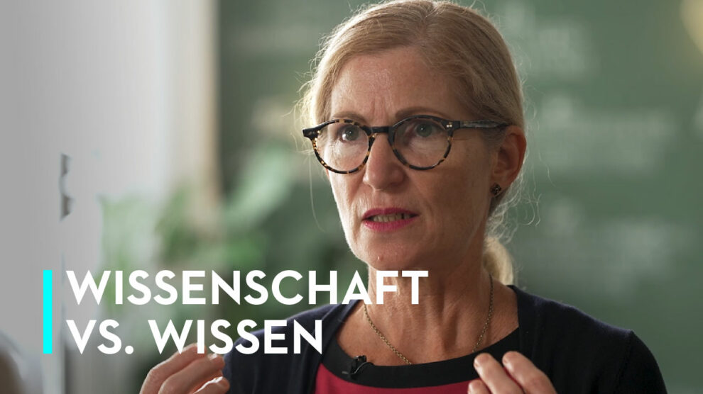 Wissenschaft vs. Wissen Tess Lawrie, Commentary
