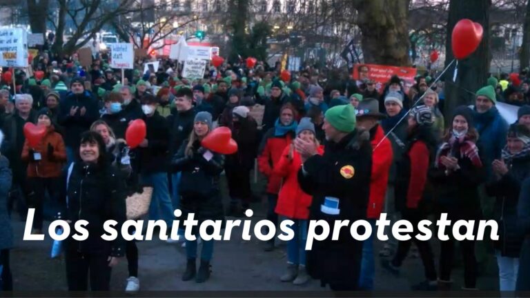 Protestas de sanitarios