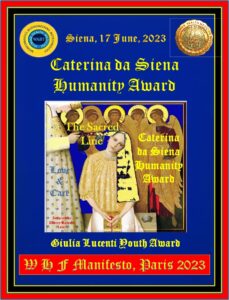 CATERINA da SIENA – HUMANITY AWARD