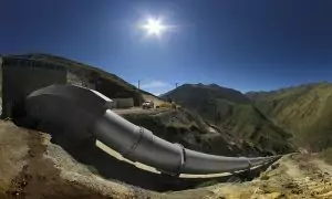 Die Gasspeicher leeren sich